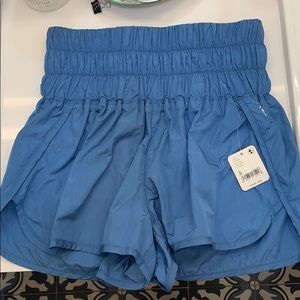 Free People the way home shorts in bluestone nwt
